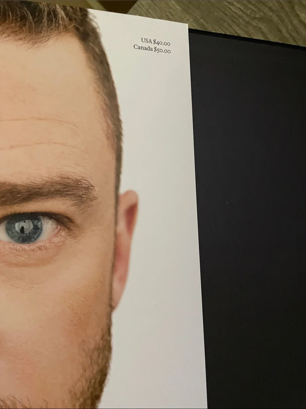Justin Timberlake Hindsight All the things I can’t see in front of me